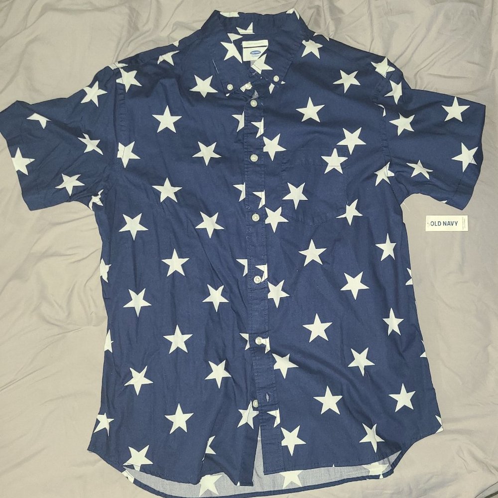 Blue & White Old Navy Shirt